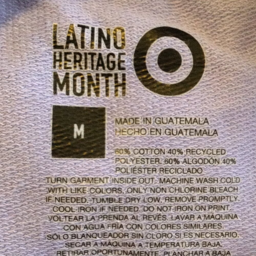 Latino Heritage Month Sweatshirt M Teen - XS Adult Latin Pride Heritage Floral - Picture 3 of 3